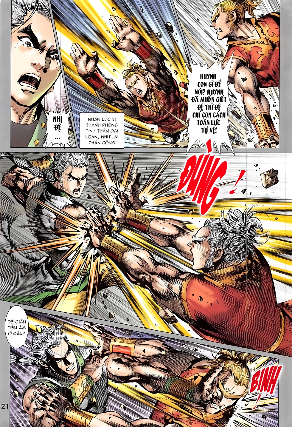 Thần Chưởng Chapter 17 - 21
