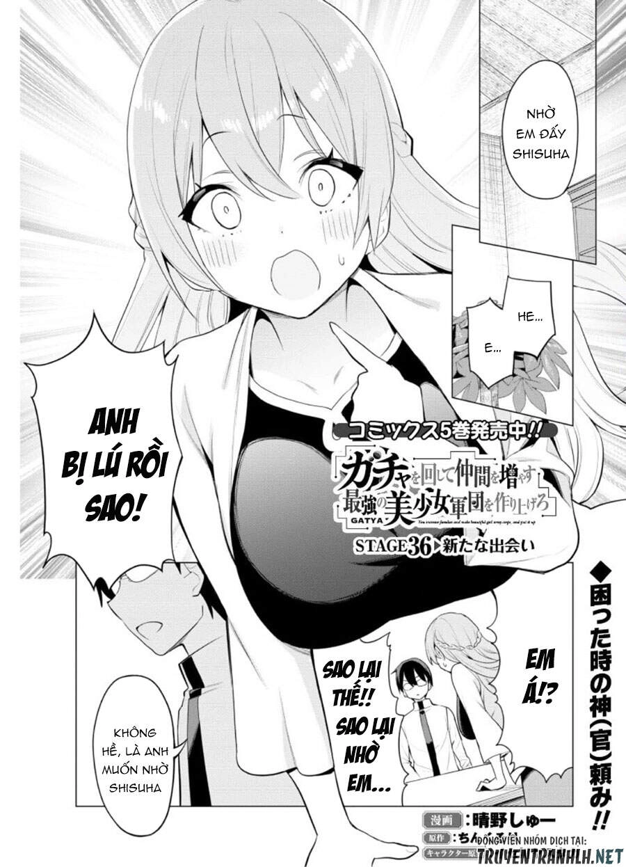 Gacha Wo Mawashite Nakama Wo Fuyasu Saikyou No Bishoujo Gundan Wo Tsukuriagero Chapter 36 - 4