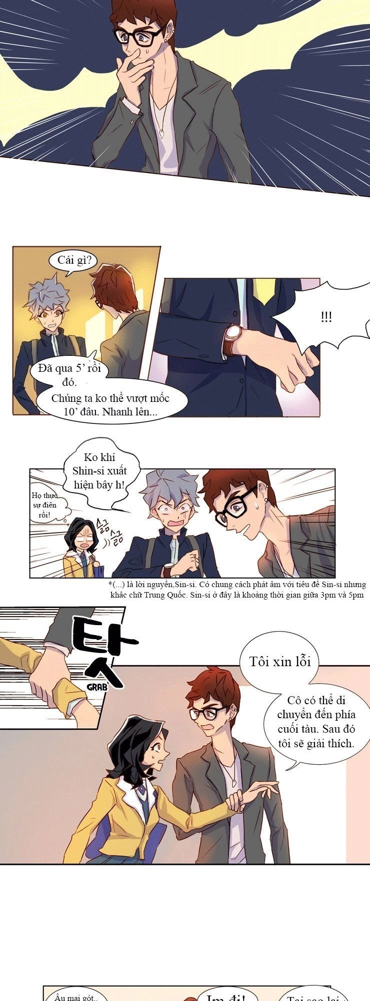 Những Vị Thần Nắm Giữ Thời Gian Chapter 3 - 5