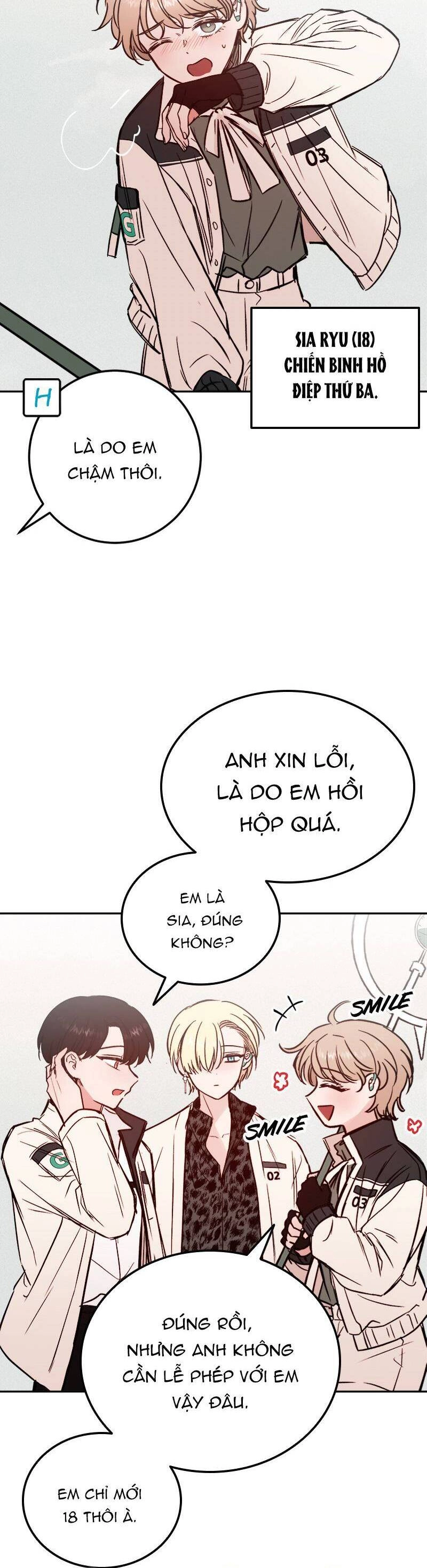 Bươm Bướm Và Máu Chapter 16 - 18