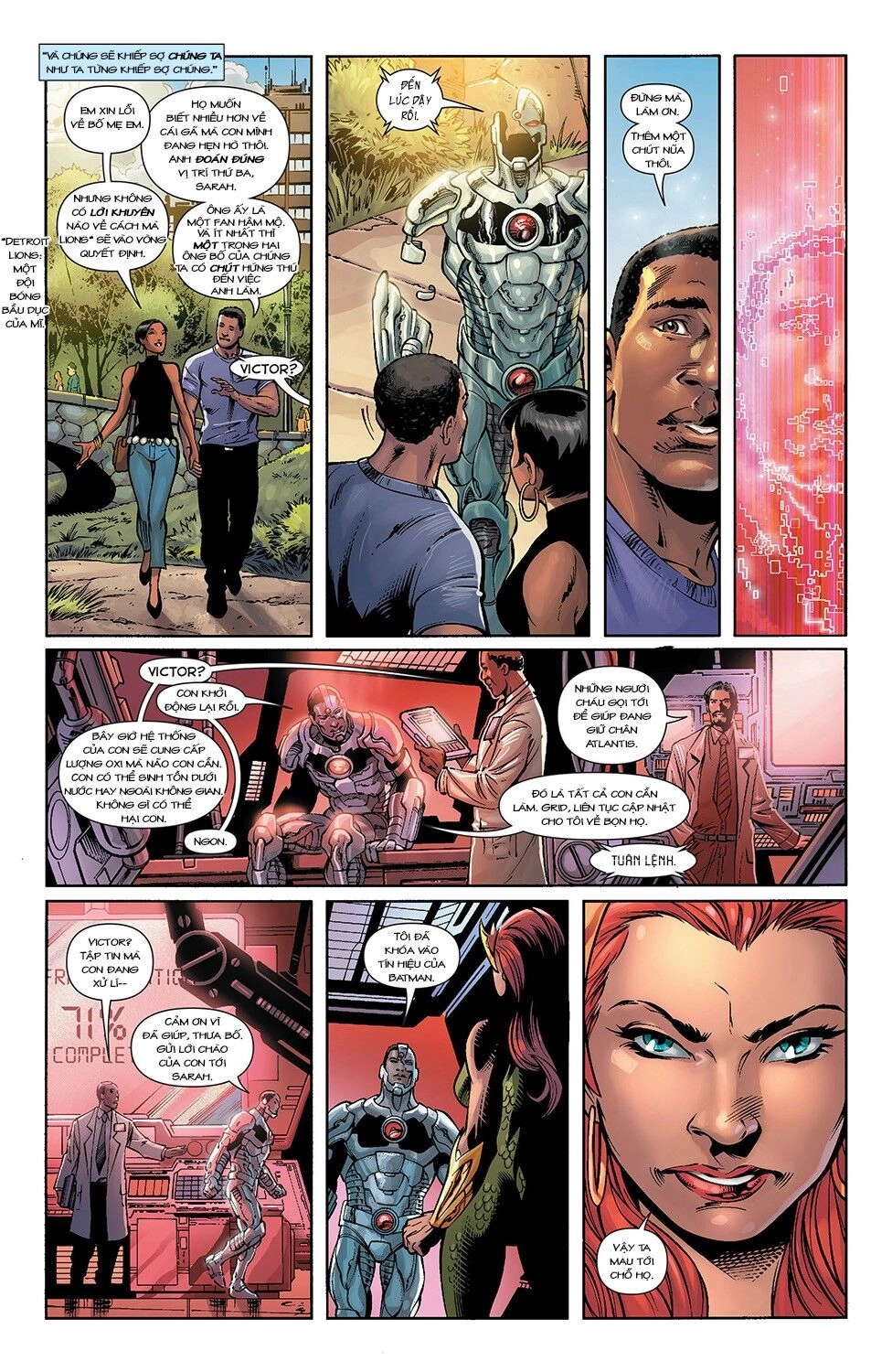 Justice League Chapter 16.1 - 13