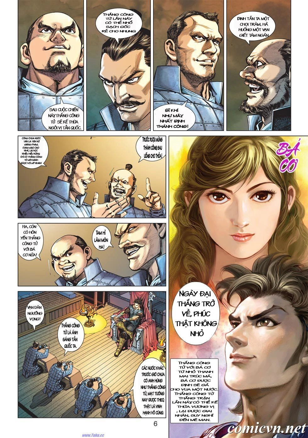 Xuân Thu Chiến Hùng Chapter 1 - 4