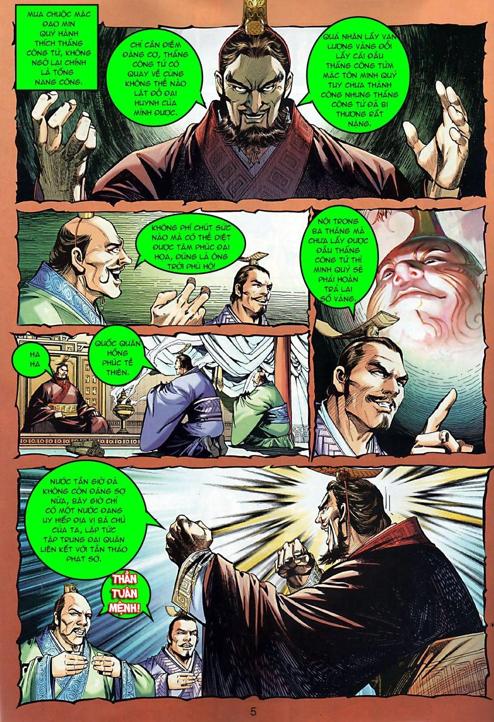 Xuân Thu Chiến Hùng Chapter 5 - 5