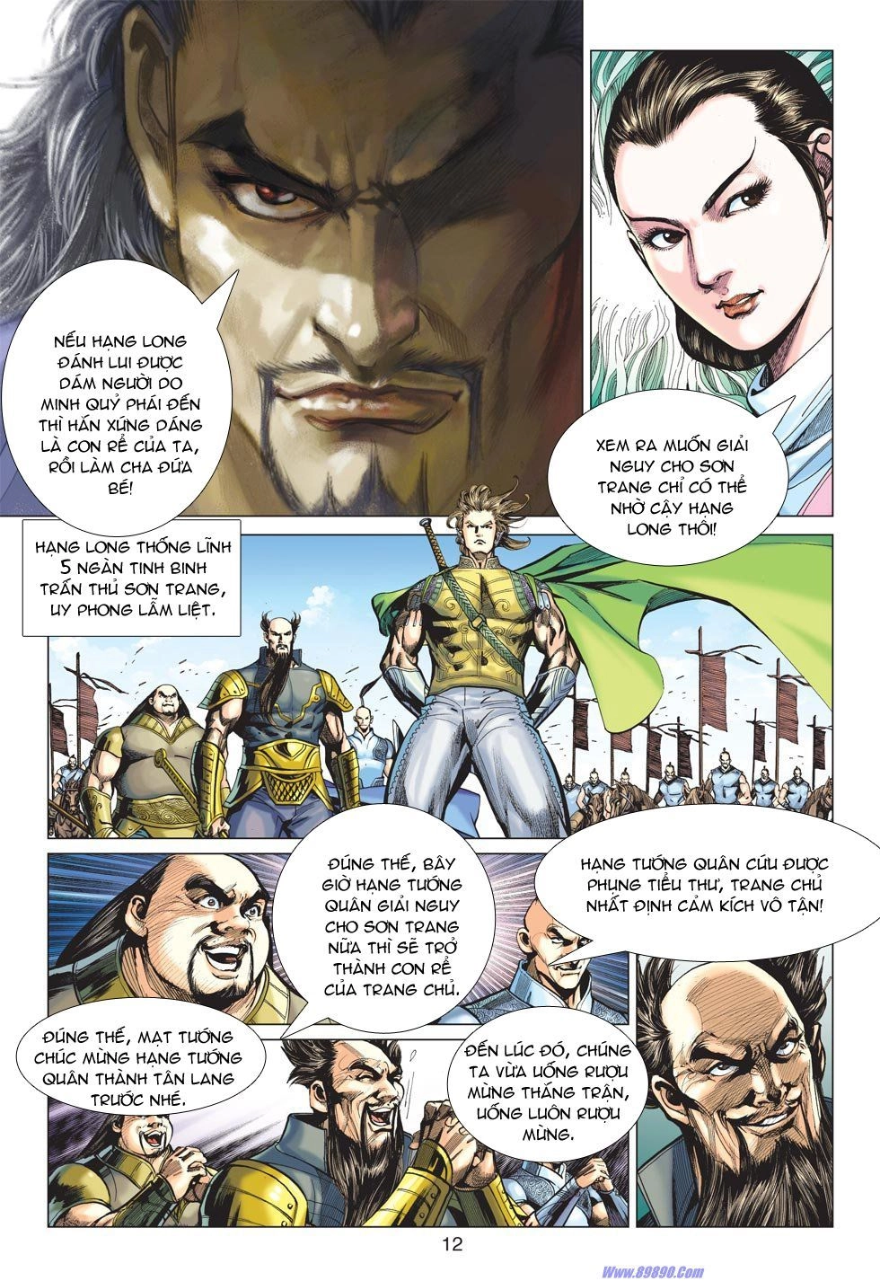 Xuân Thu Chiến Hùng Chapter 10 - 12