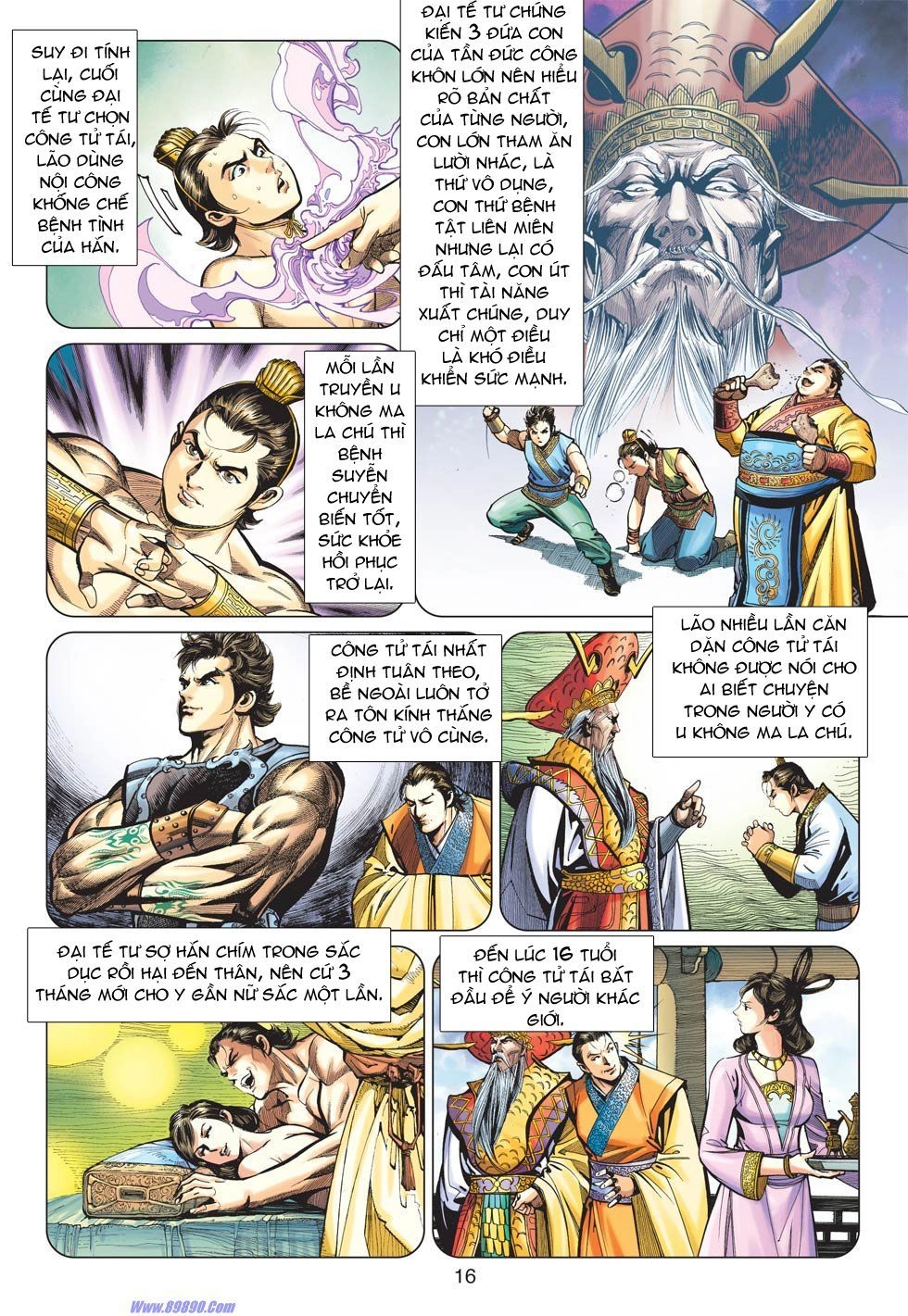 Xuân Thu Chiến Hùng Chapter 11 - 15