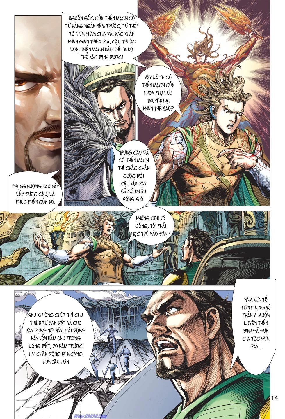 Xuân Thu Chiến Hùng Chapter 13 - 14