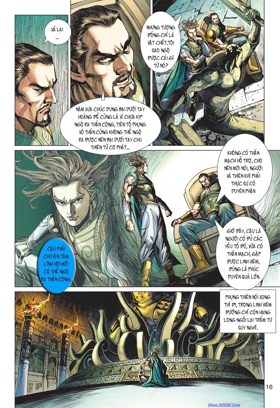 Xuân Thu Chiến Hùng Chapter 13 - 16