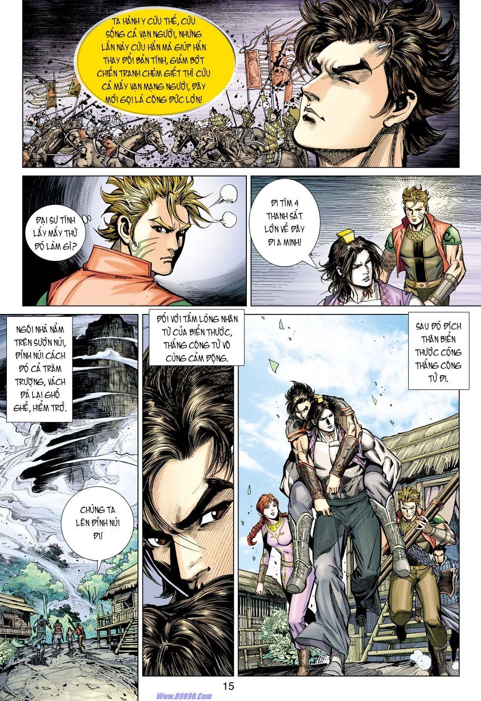 Xuân Thu Chiến Hùng Chapter 14 - 15