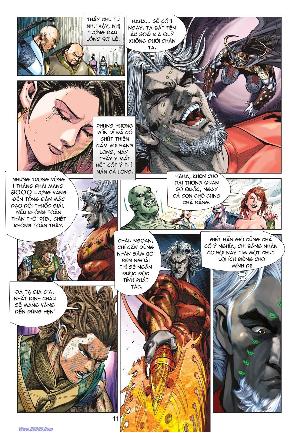 Xuân Thu Chiến Hùng Chapter 21 - 11