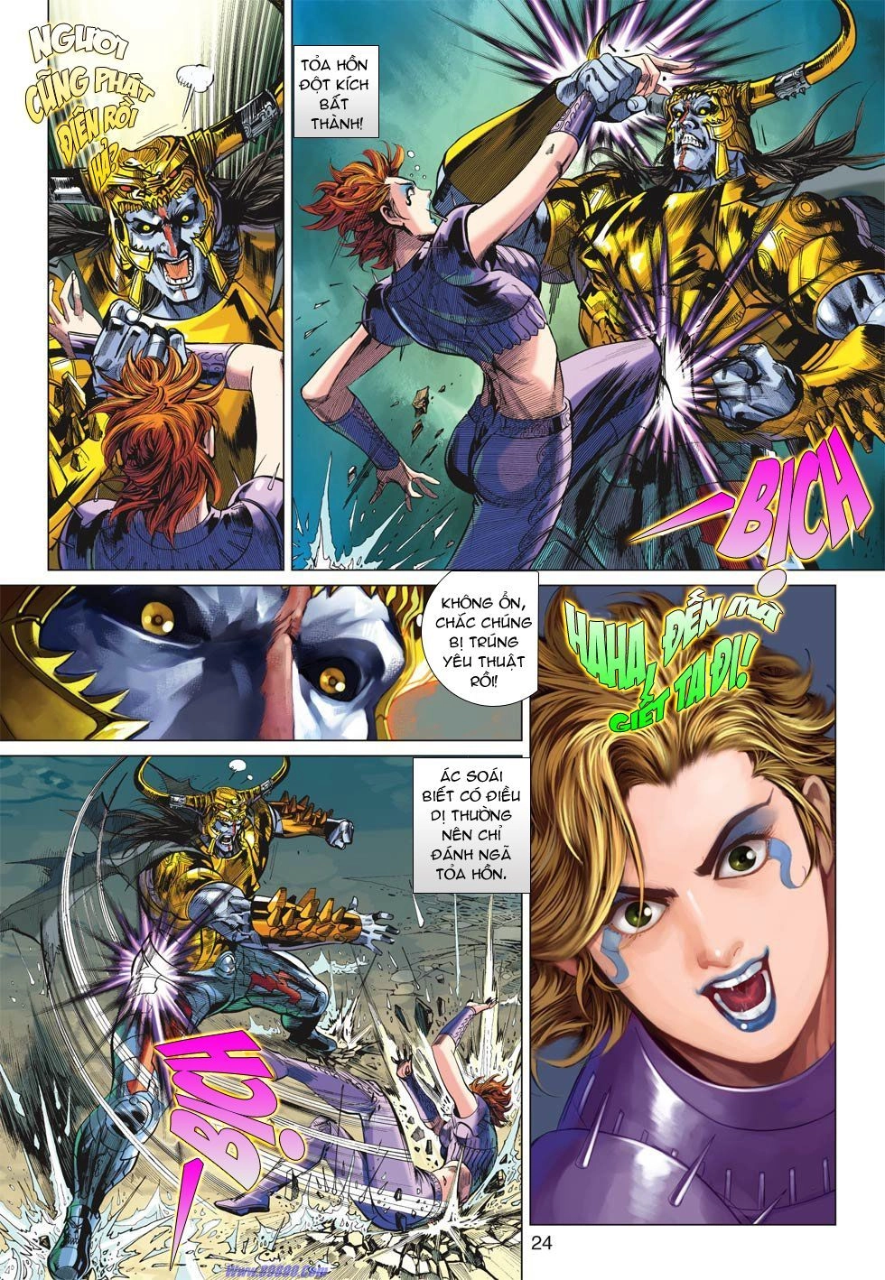 Xuân Thu Chiến Hùng Chapter 21 - 24