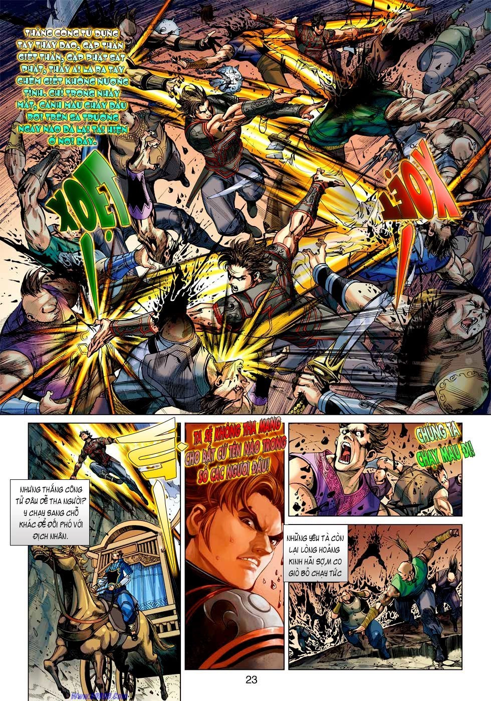 Xuân Thu Chiến Hùng Chapter 28 - 23