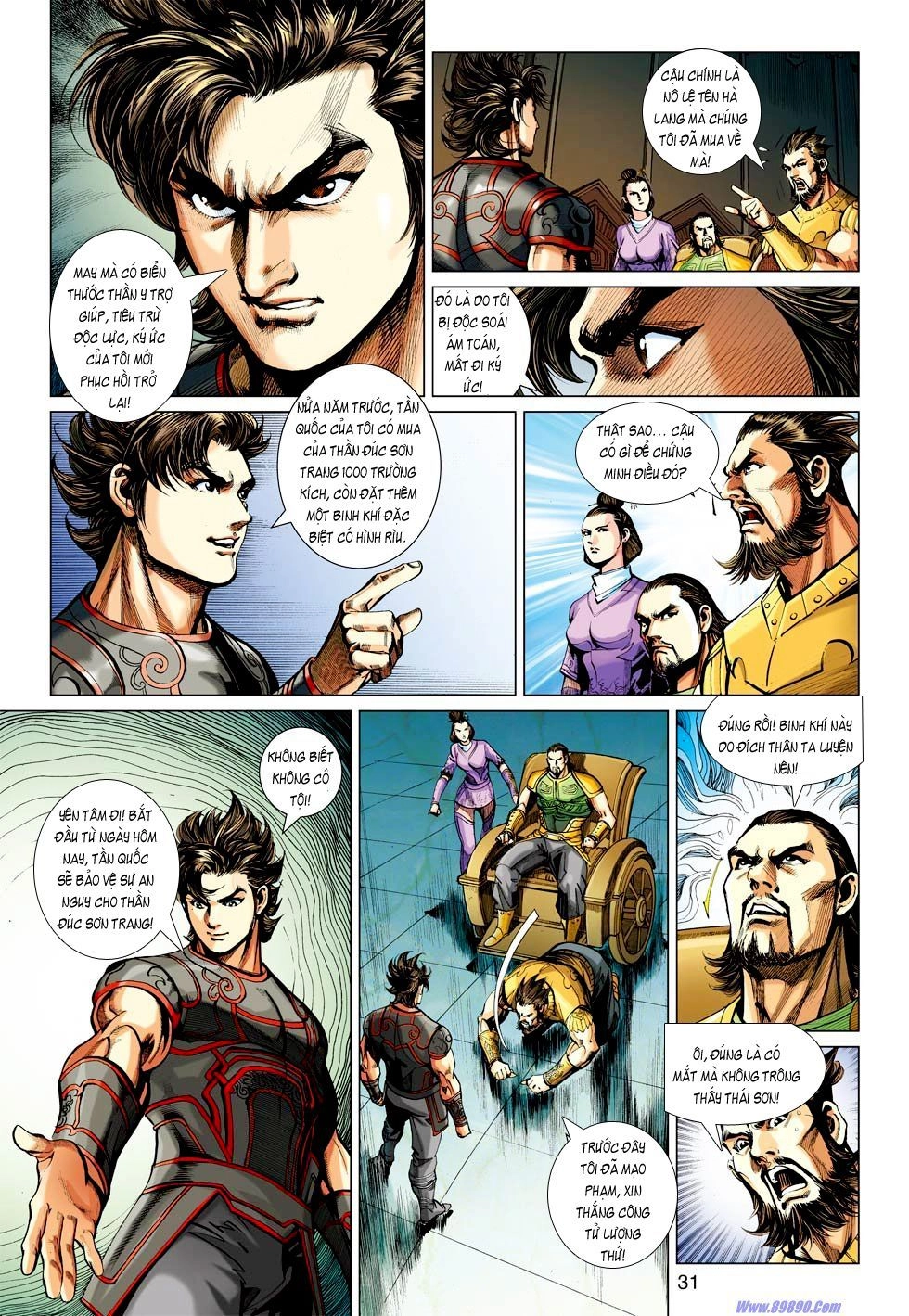 Xuân Thu Chiến Hùng Chapter 28 - 31