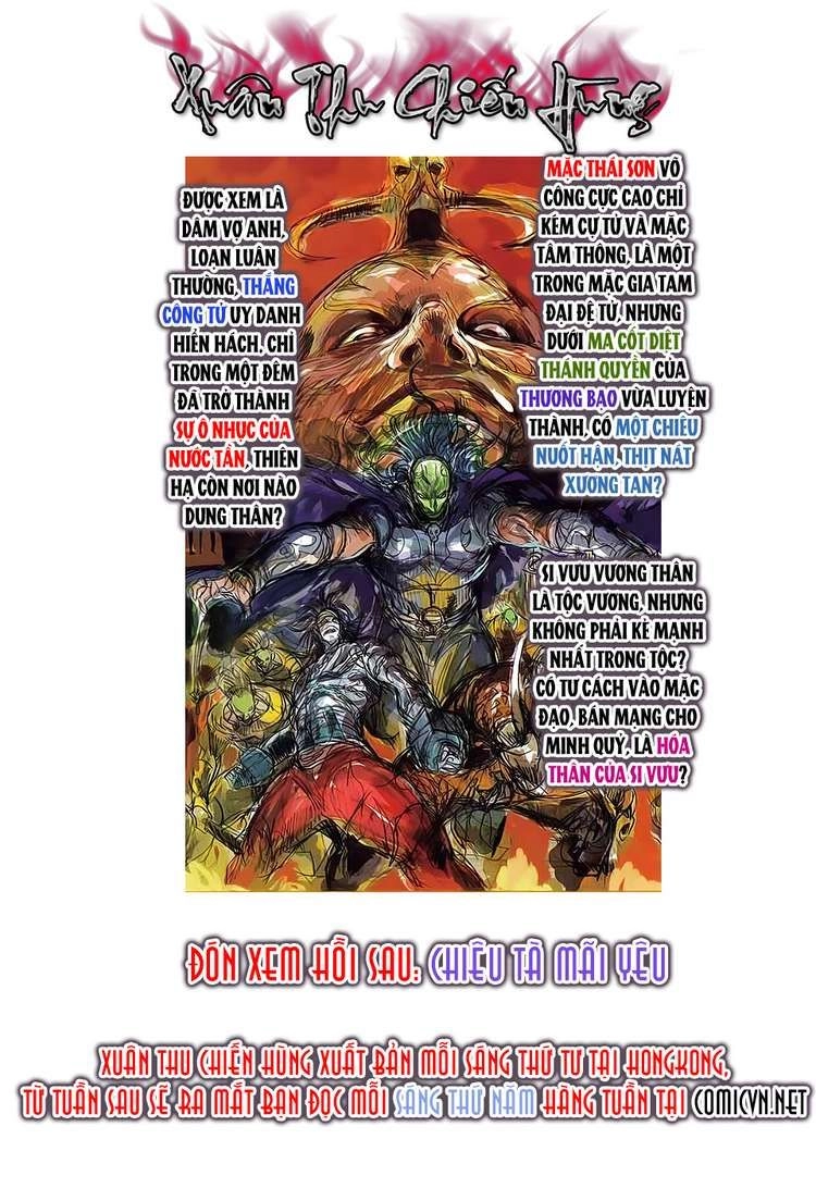 Xuân Thu Chiến Hùng Chapter 88 - 33