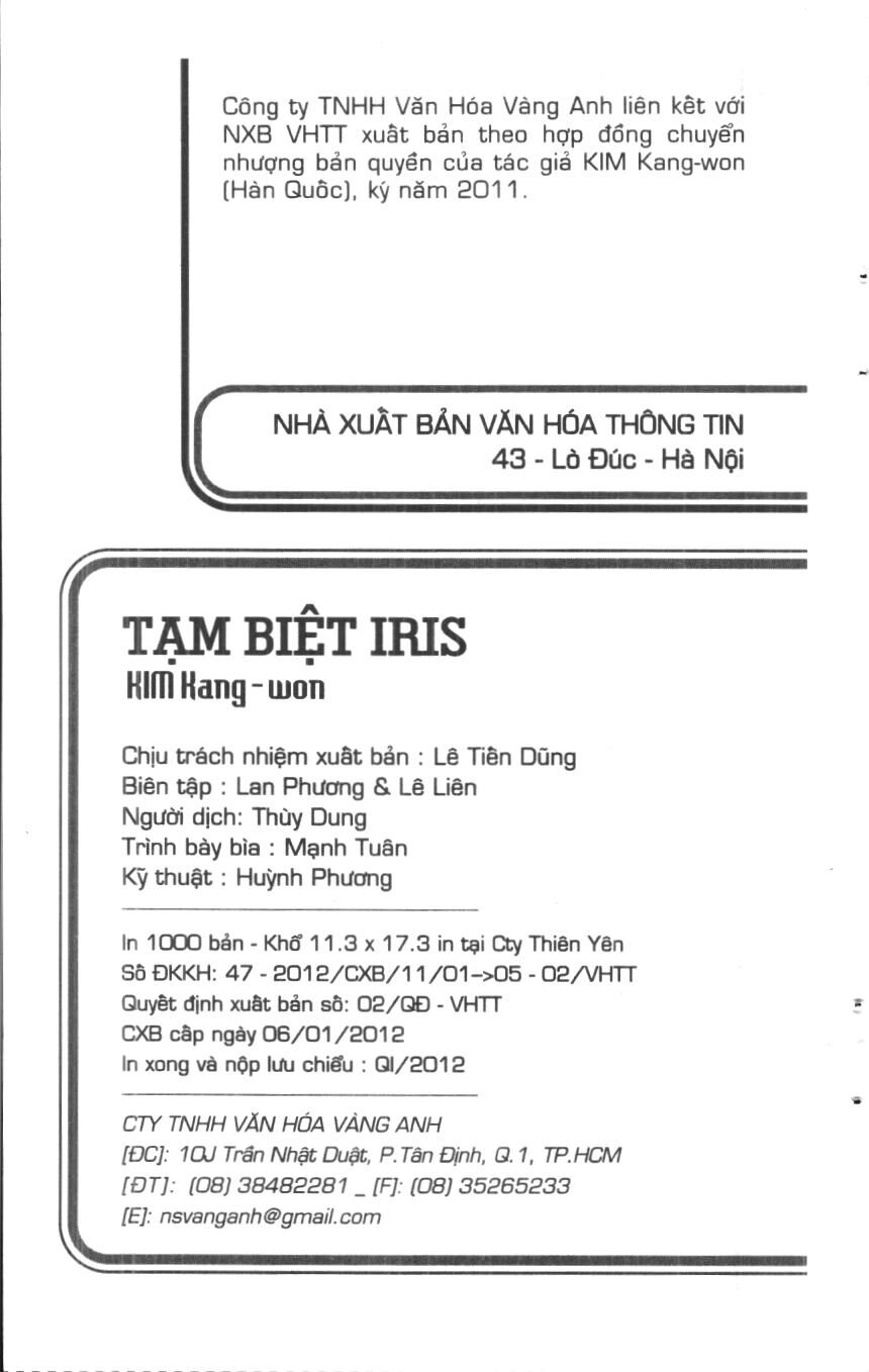 Tạm Biệt Iris Chapter 9 - 2
