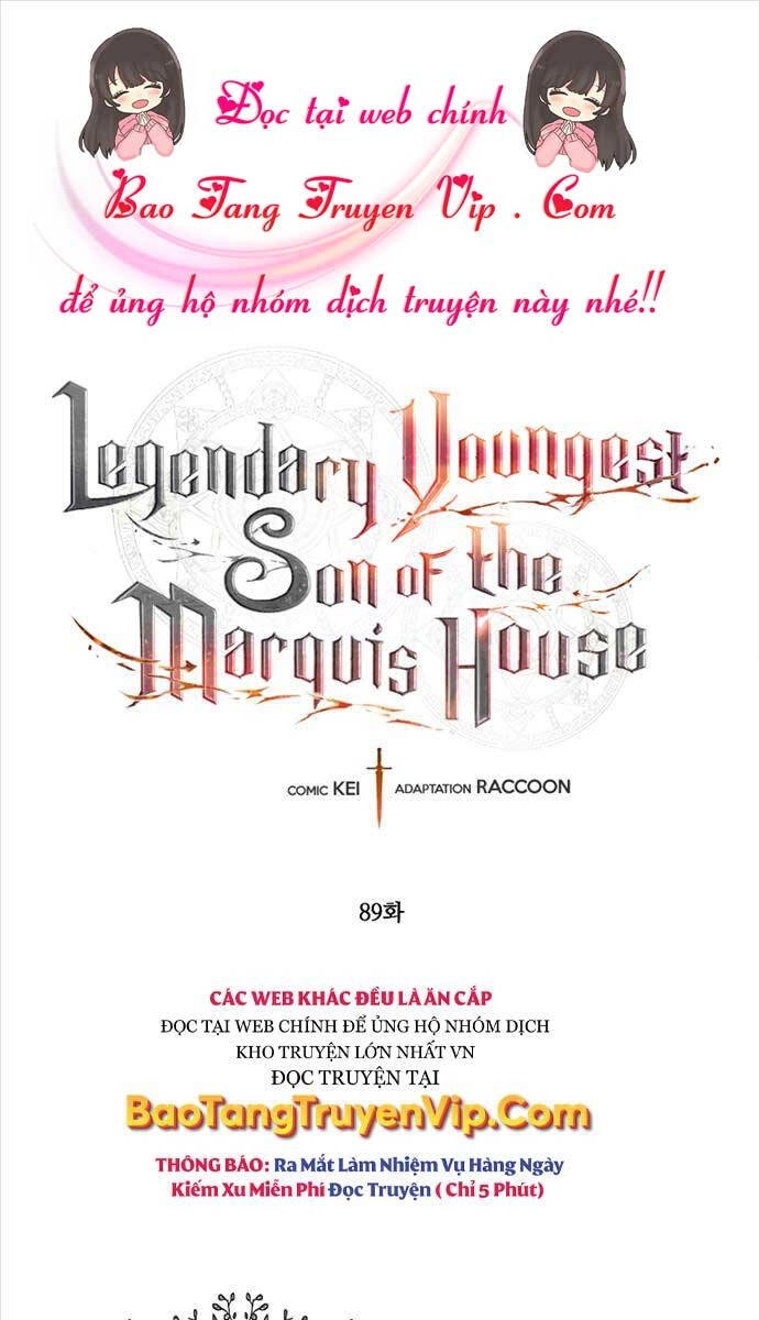 Con Trai Út Huyền Thoại Nhà Hầu Tước Chapter 89 - 1