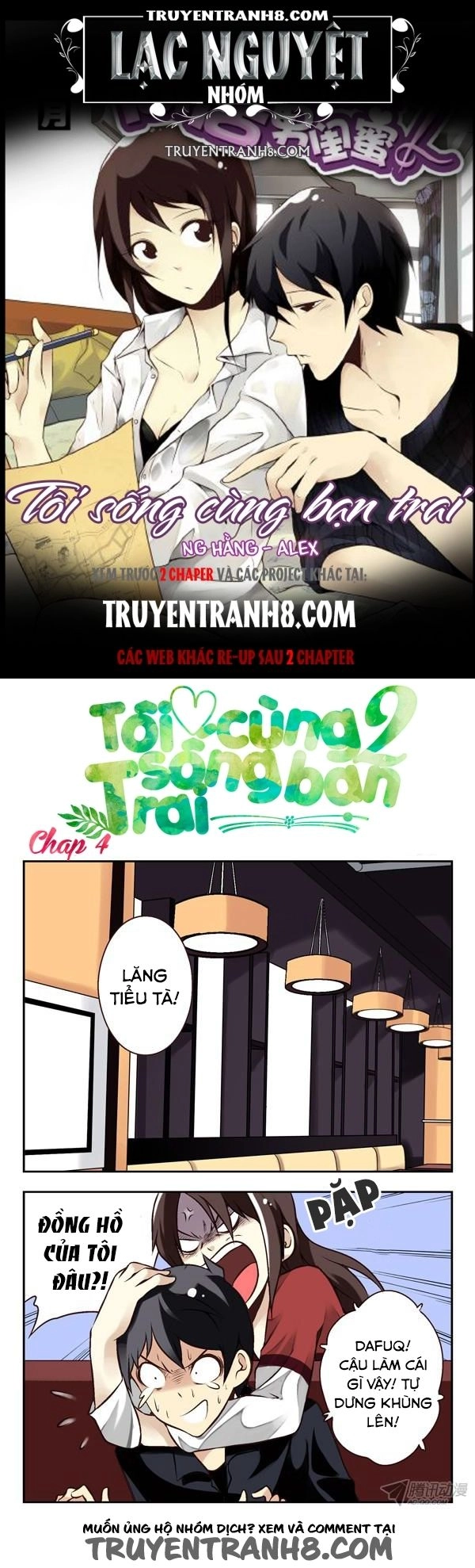 Tôi Sống Cùng Bạn Trai 2 Chapter 4 - 1