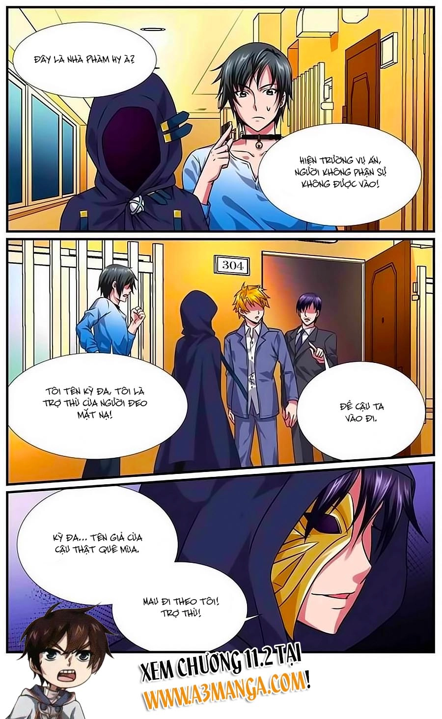 Thần Thám Thiếu Nữ M Chapter 11.1 - 11