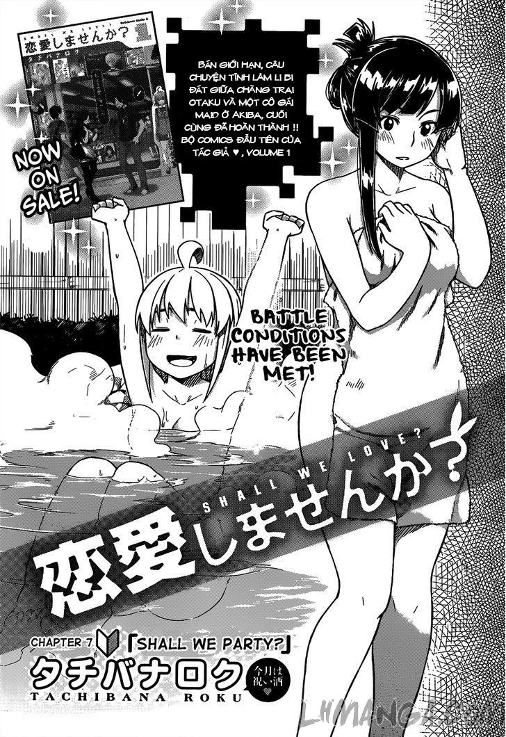 Renai Shimasen Ka? Chapter 7 - 1