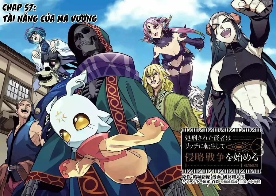 Shokei Sareta Kenja Wa Lich Ni Tensei Shite Shinryaku Sensou Wo Hajimaru Chapter 57 - 3