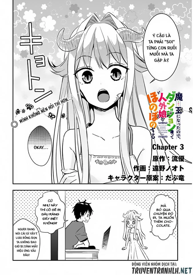 Maou Ni Natte Node, Dungeon Tsukutte Jingai Musume To Honobono Suru Chapter 3.2 - 3