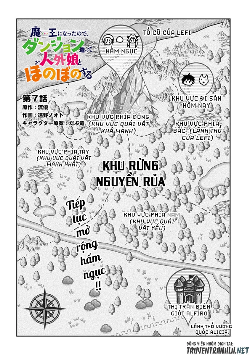 Maou Ni Natte Node, Dungeon Tsukutte Jingai Musume To Honobono Suru Chapter 7.1 - 3