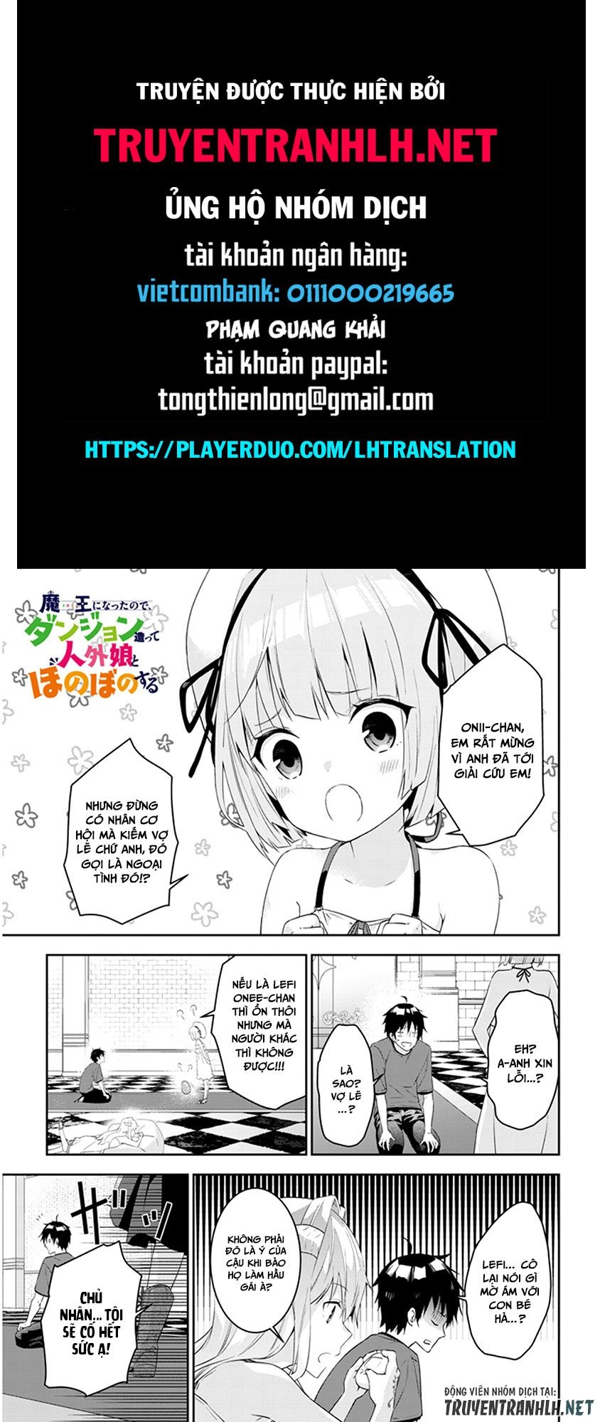 Maou Ni Natte Node, Dungeon Tsukutte Jingai Musume To Honobono Suru Chapter 11 - 1