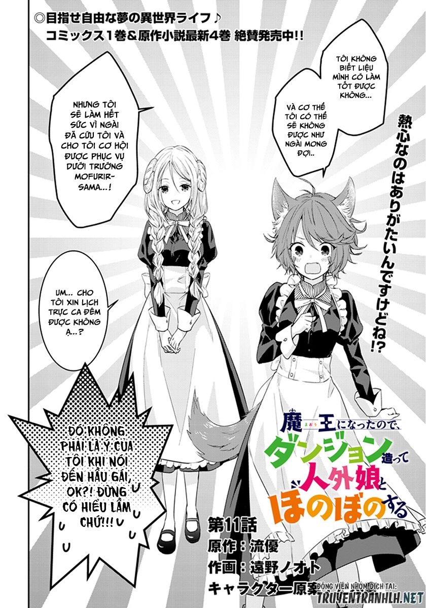 Maou Ni Natte Node, Dungeon Tsukutte Jingai Musume To Honobono Suru Chapter 11 - 2