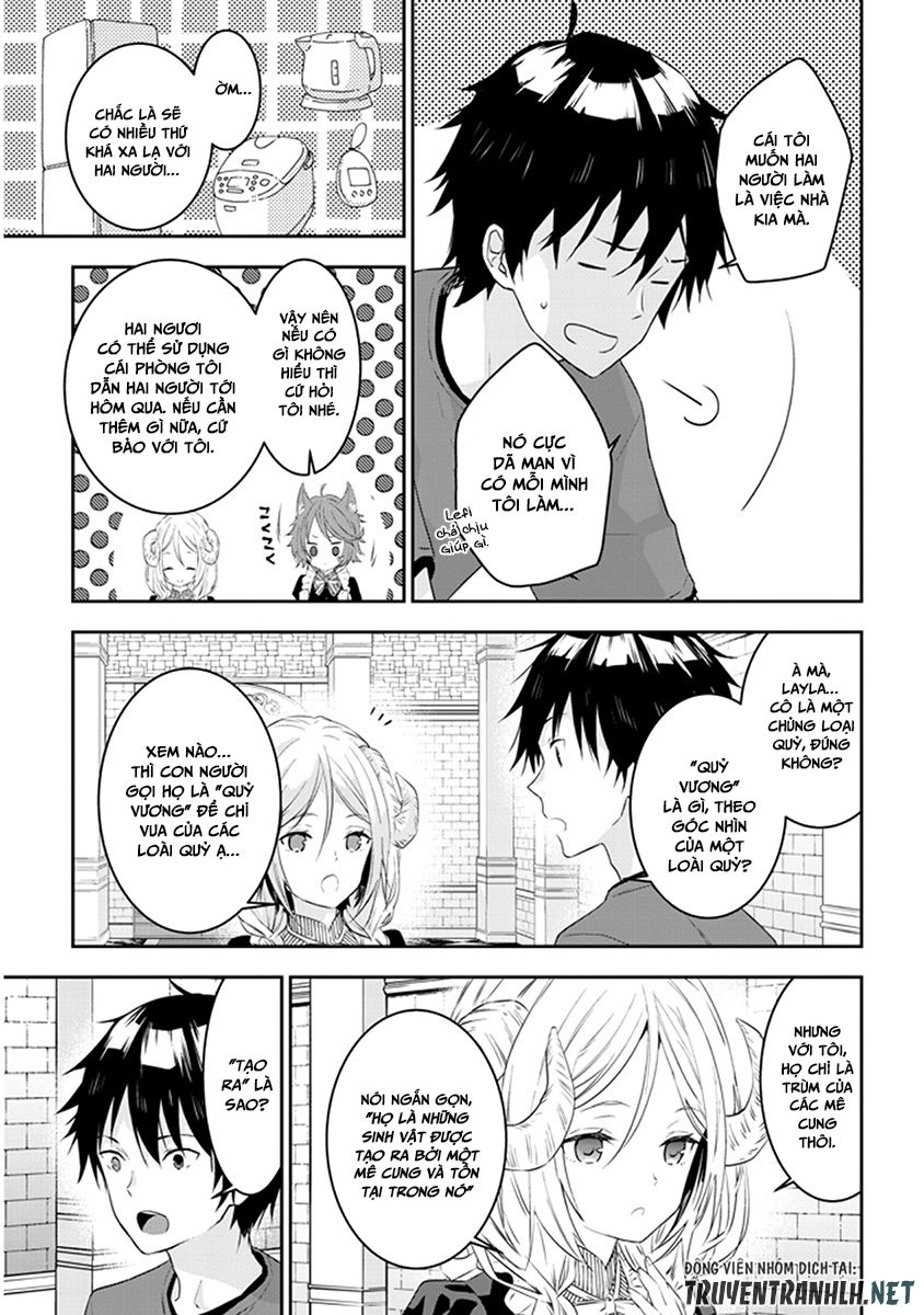 Maou Ni Natte Node, Dungeon Tsukutte Jingai Musume To Honobono Suru Chapter 11 - 3