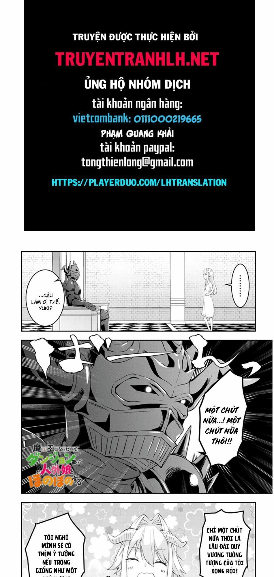 Maou Ni Natte Node, Dungeon Tsukutte Jingai Musume To Honobono Suru Chapter 16 - 1