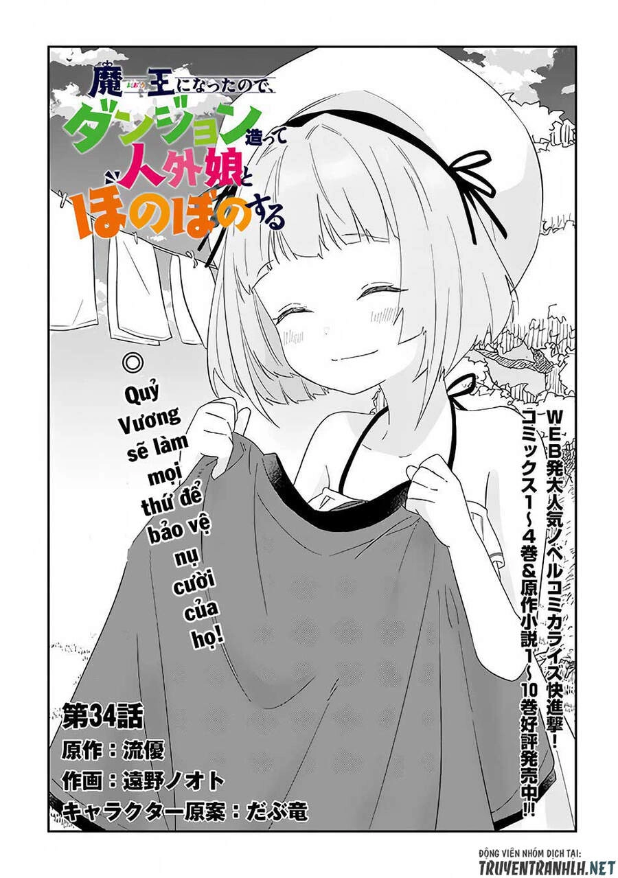 Maou Ni Natte Node, Dungeon Tsukutte Jingai Musume To Honobono Suru Chapter 34 - 3