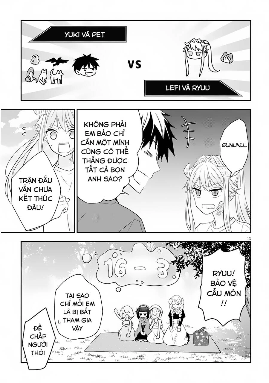 Maou Ni Natte Node, Dungeon Tsukutte Jingai Musume To Honobono Suru Chapter 49 - 13