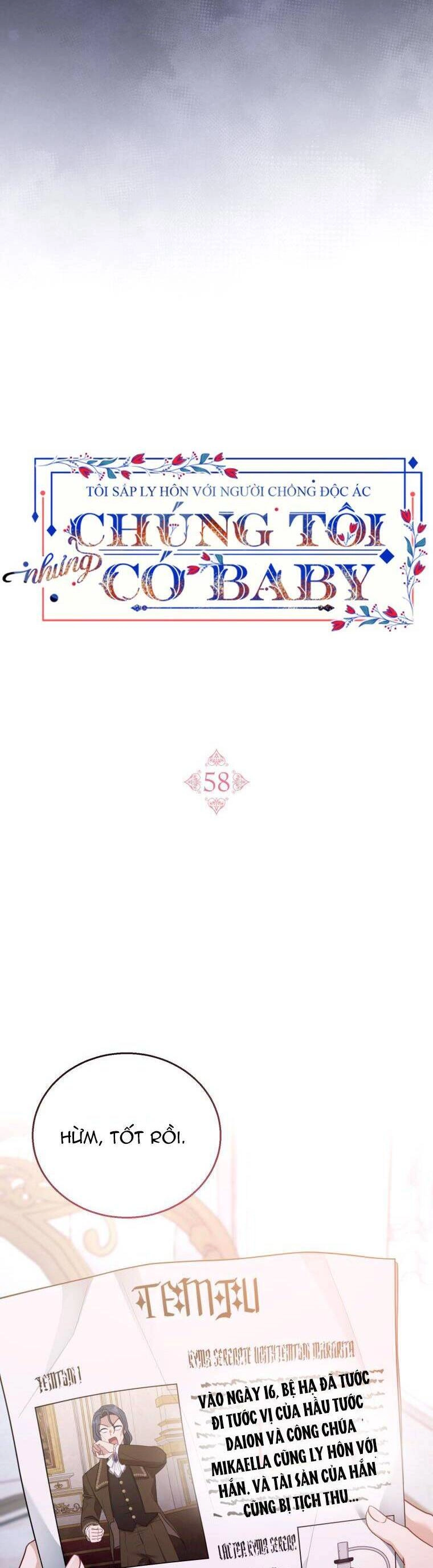 Tôi Sắp Ly Hôn Với Người Chồng Độc Ác, Nhưng Chúng Tôi Có Baby Chapter 58 - 36