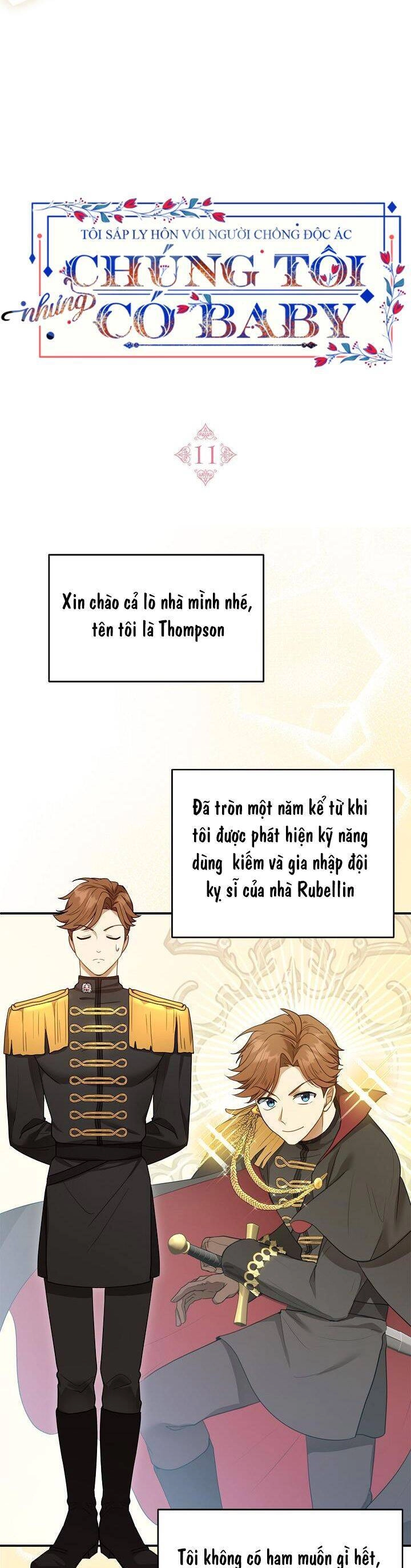 Tôi Sắp Ly Hôn Với Người Chồng Độc Ác, Nhưng Chúng Tôi Có Baby Chapter 11 - 9