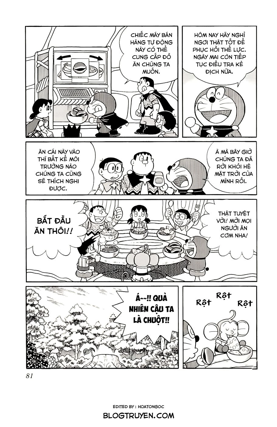 Doraemon - Nobita Và Những Hiệp Sĩ Không Gian Chapter 4 - 5