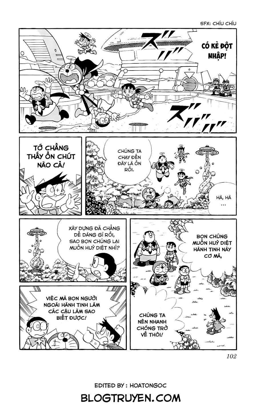 Doraemon - Nobita Và Những Hiệp Sĩ Không Gian Chapter 5 - 3