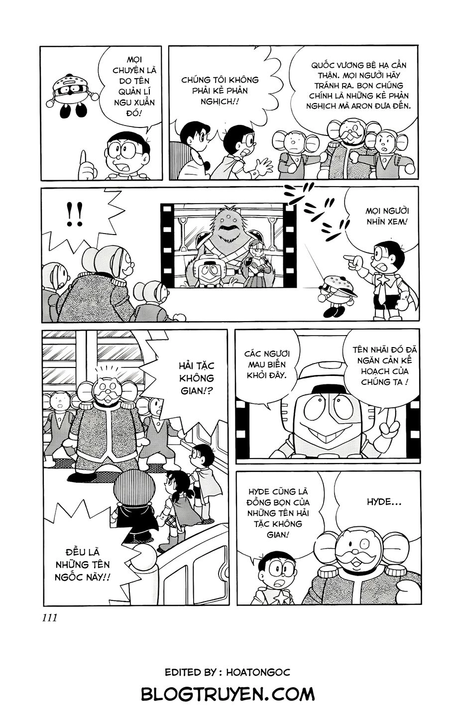 Doraemon - Nobita Và Những Hiệp Sĩ Không Gian Chapter 5 - 12