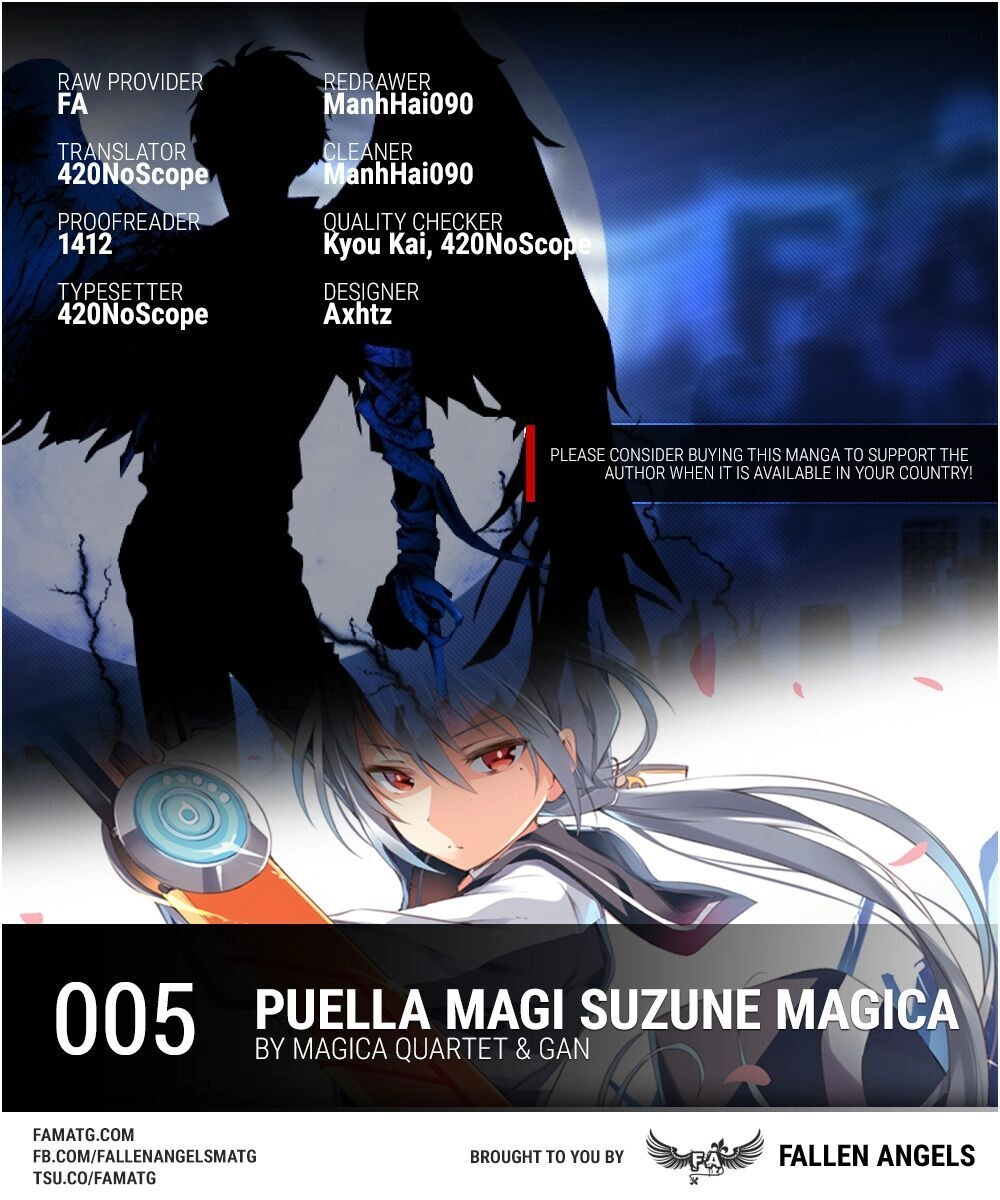 Puella Magi Suzune Magica Chapter 5 - 1