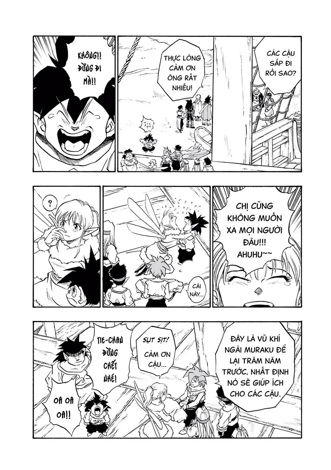Dragon Quest 2 - Dấu Ấn Rồng Thiêng II Chapter 57 - 36