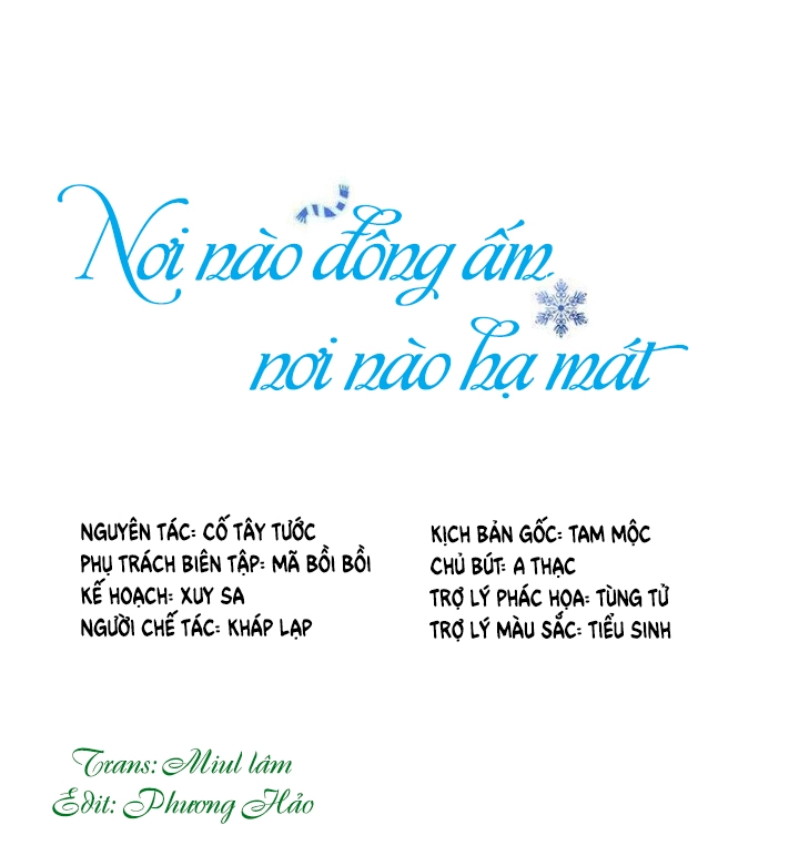 Nơi Nào Đông Ấm, Nơi Nào Hạ Mát Chapter 2 - 1