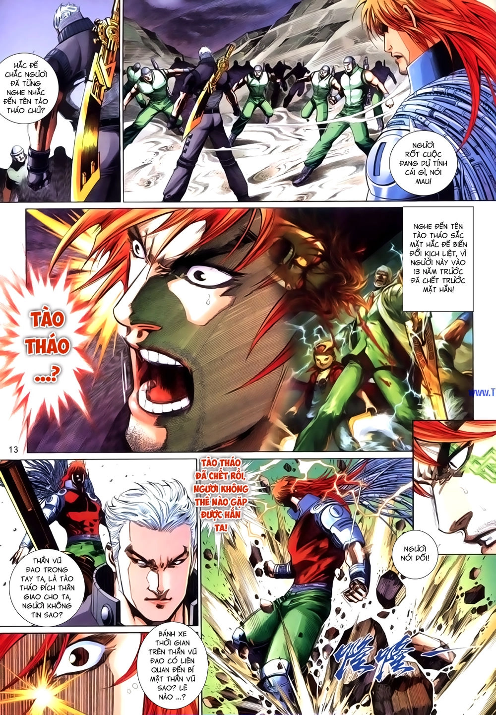 Phong Vân Tân Tác Thần Võ Ký Chapter 37 - 13