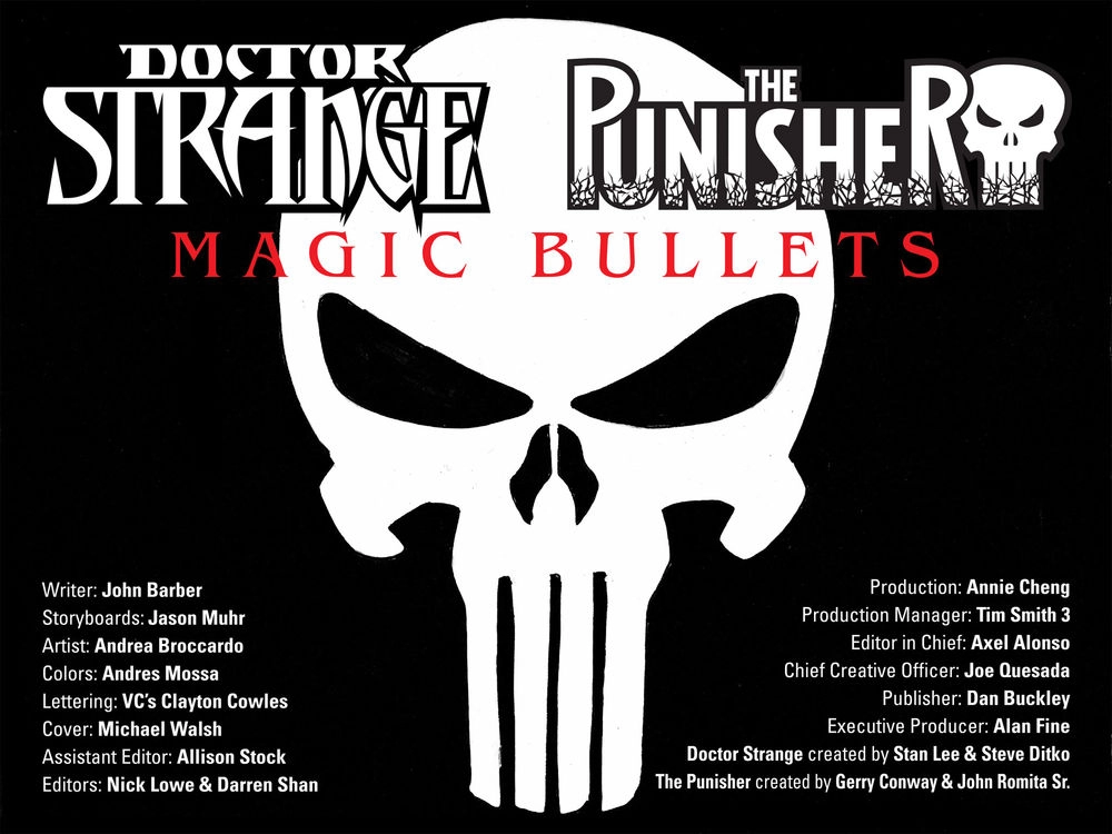 Doctor Strange/Punisher: Magic Bullets Chapter 1.1 - 13