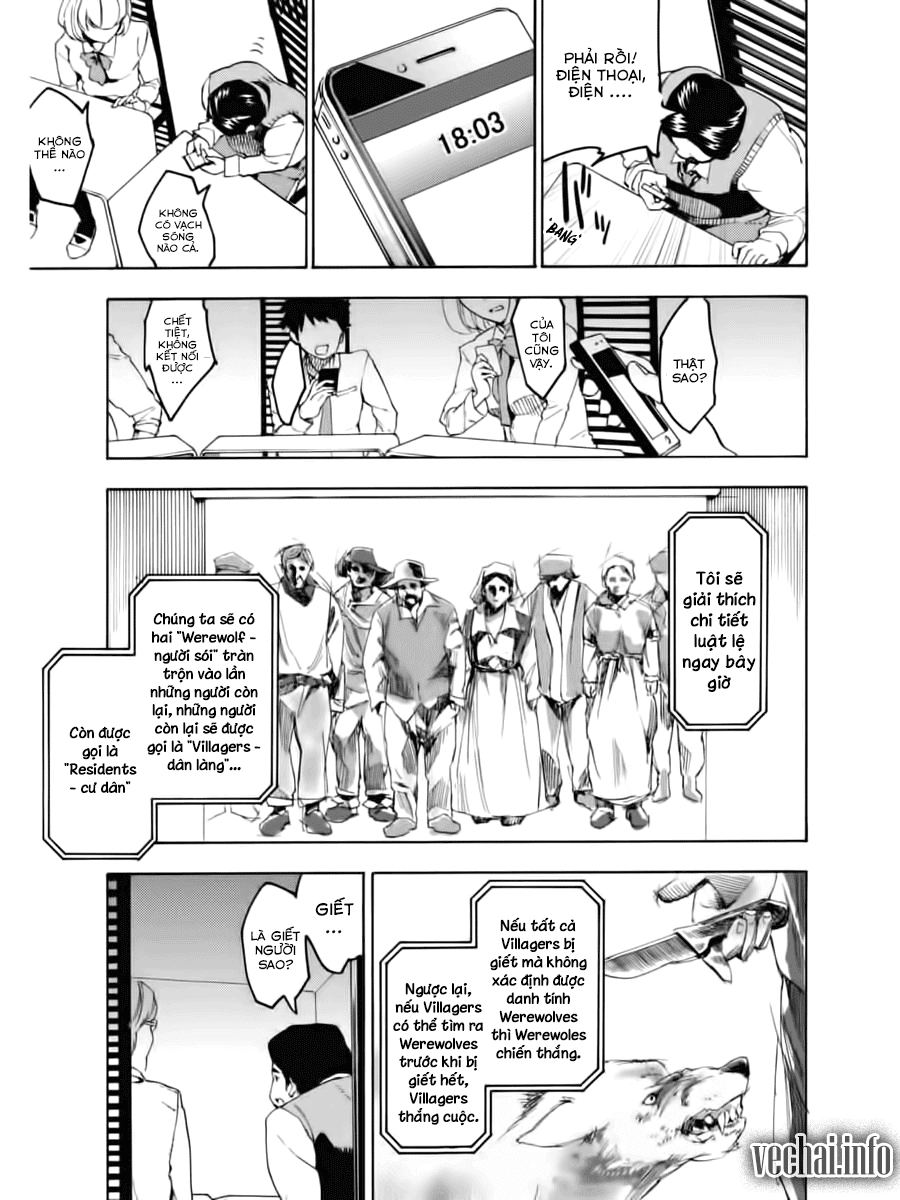 Trò Chơi Ma Sói Chapter 1 - 16