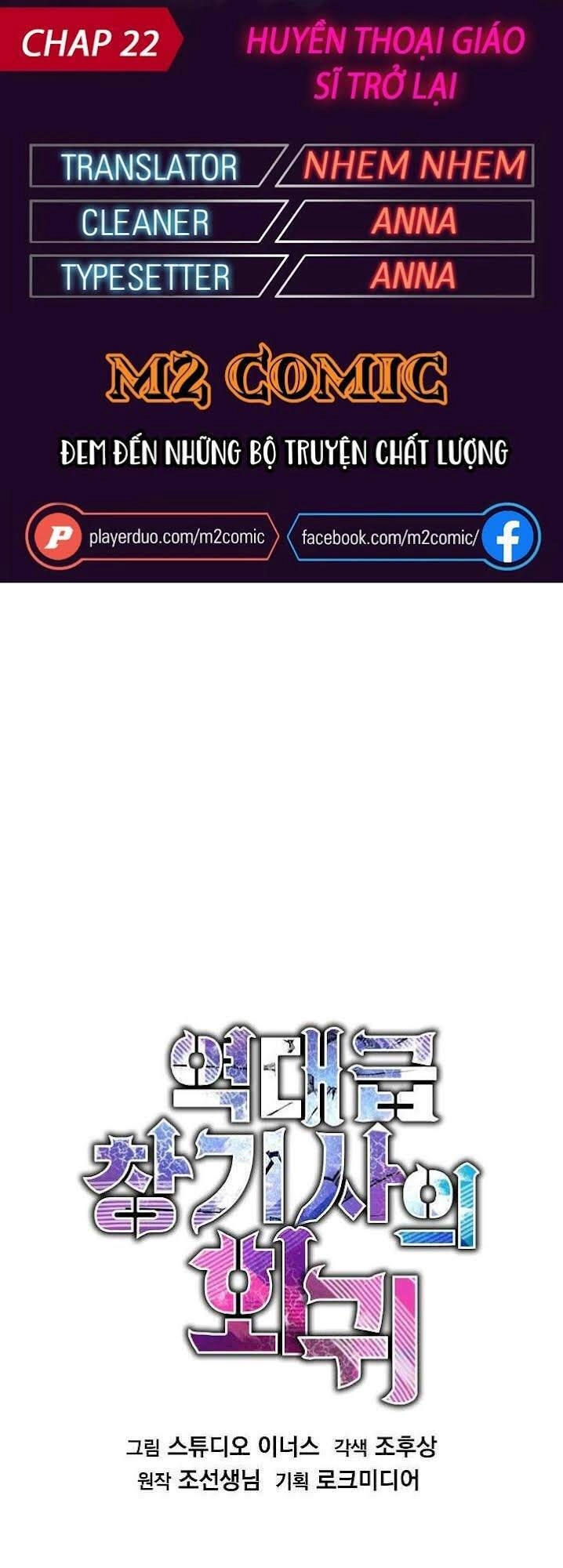 Huyền Thoại Giáo Sĩ Trở Lại Chapter 22 - 1