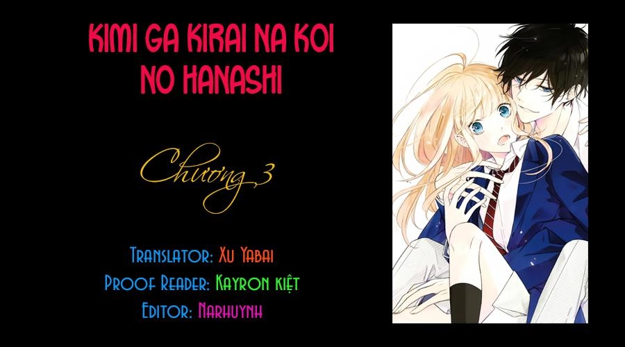 Kimi Ga Kirai Na Koi No Hanashi Chapter 3 - 3