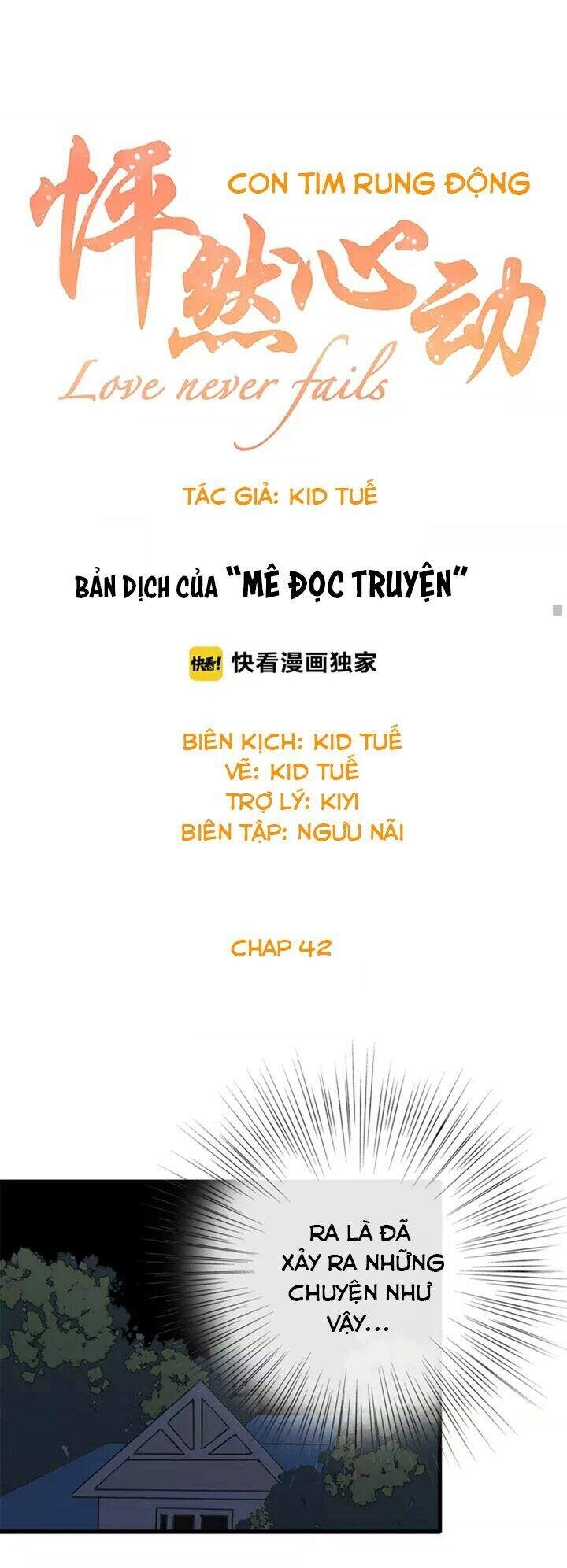 Con Tim Rung Động Chapter 42 - 1