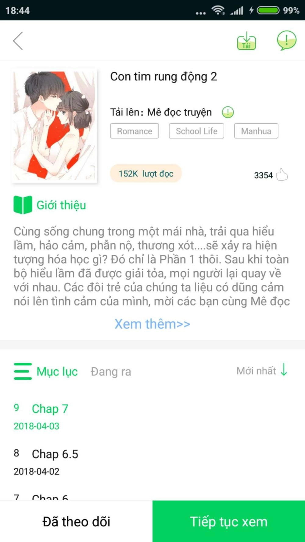 Con Tim Rung Động Chapter 51 - 57