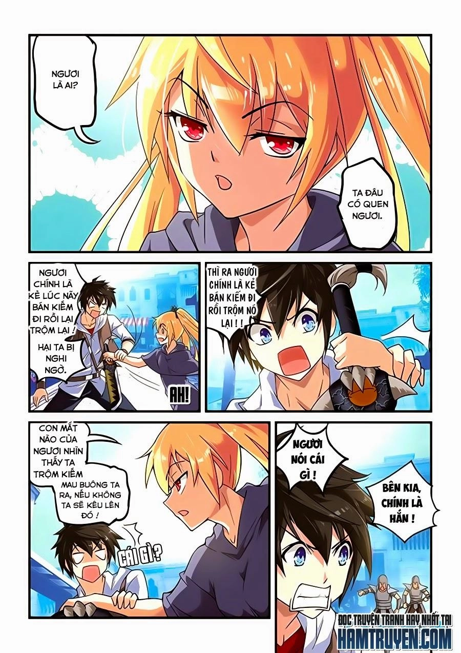 Ma Vương Và Dũng Sĩ Và Thánh Kiếm Thần Điện Chapter 3 - 3