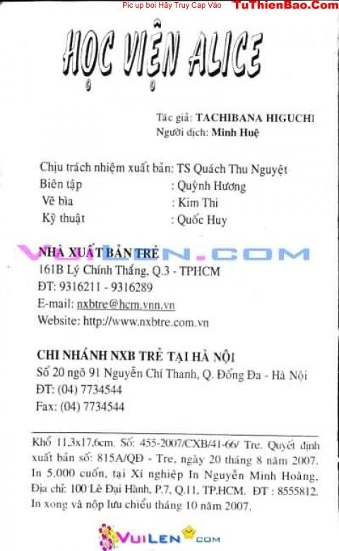 Học Viện Alice Chapter 17 - 192