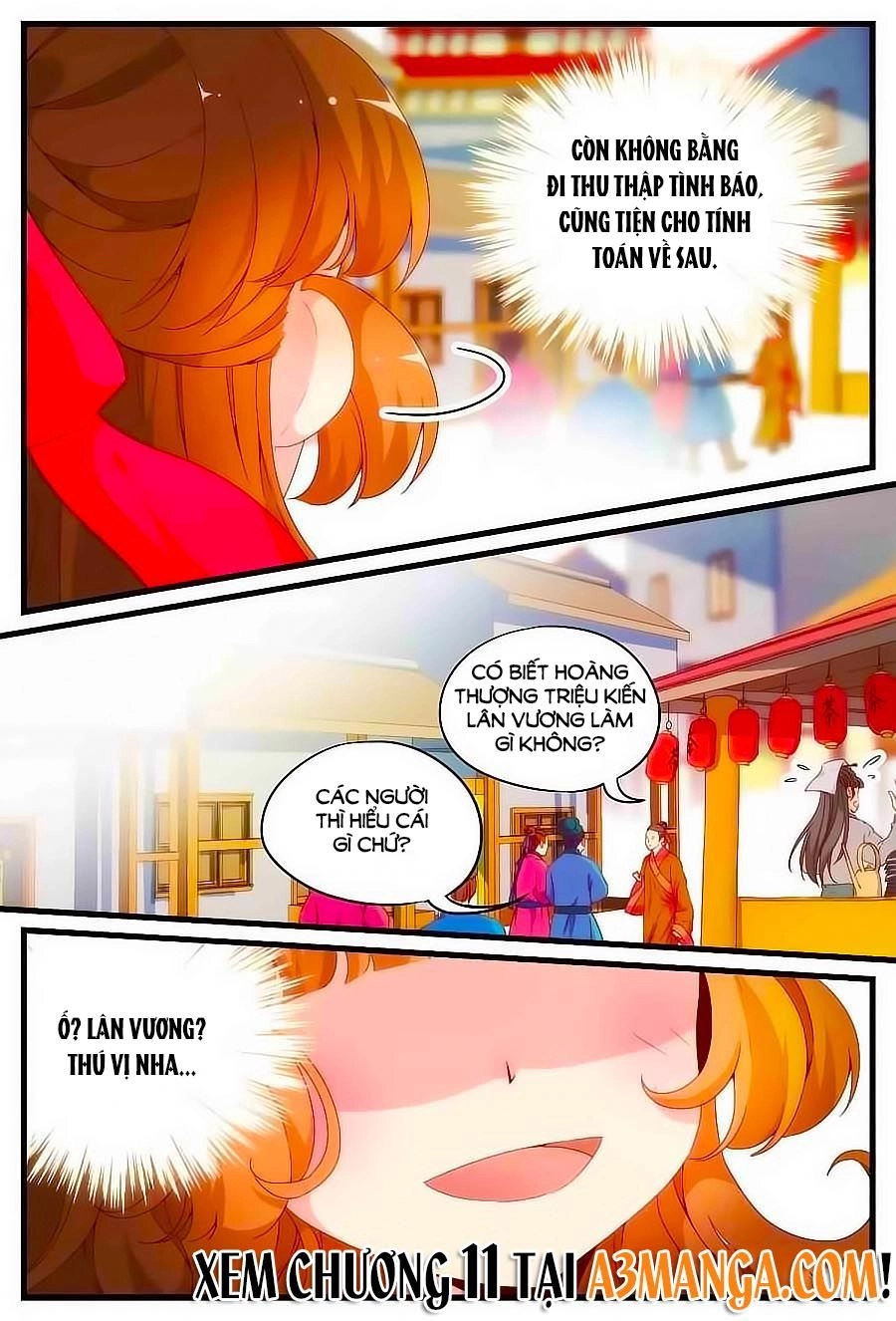 Xuyên Việt Thật Uy Vũ, Vương Phi Có Cái App Chapter 10 - 13