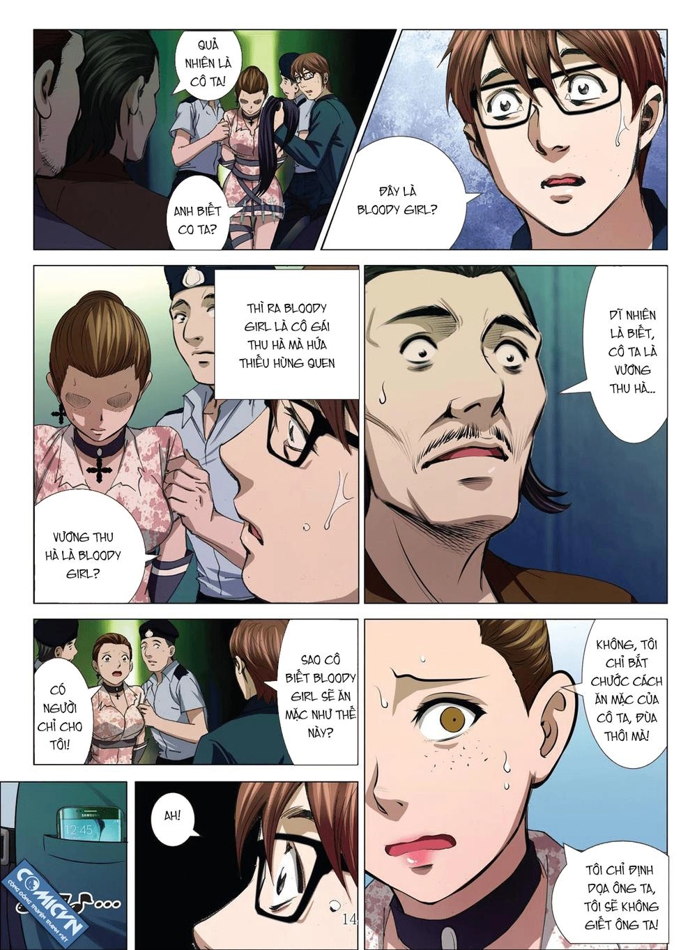 Bloody Girl Chapter 13.2 - 14